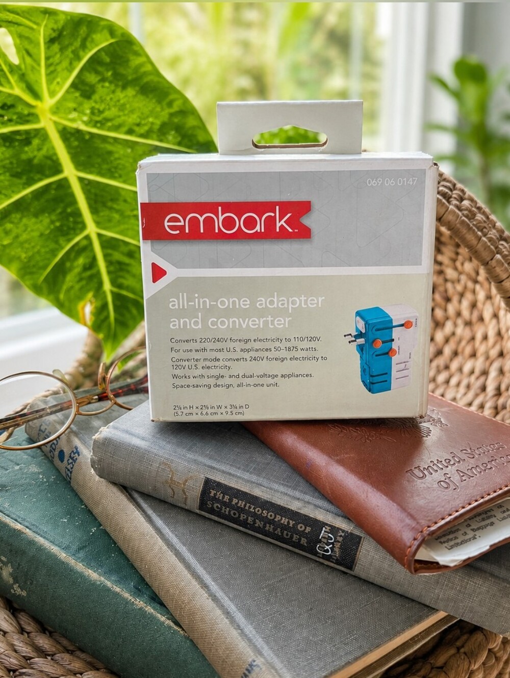 Embark All-in-One International Travel Adapter Voltage Converter 1875W